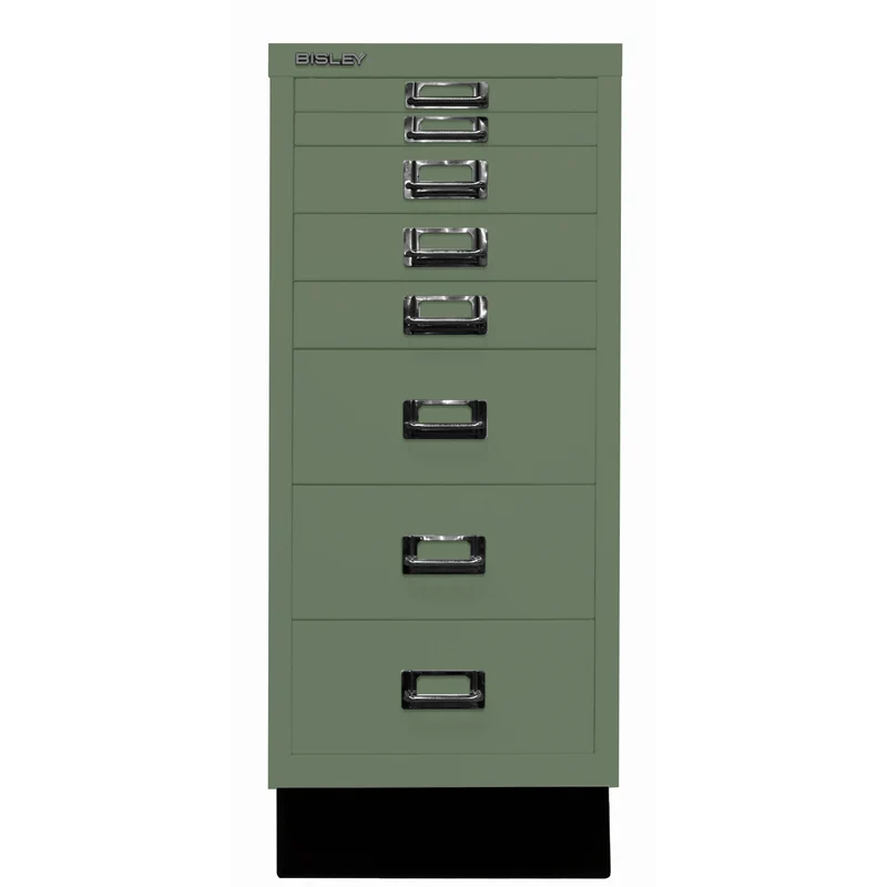 Bisley MultiDrawer™ | Inkl. Sockel, DIN A4, 8 Schubladen