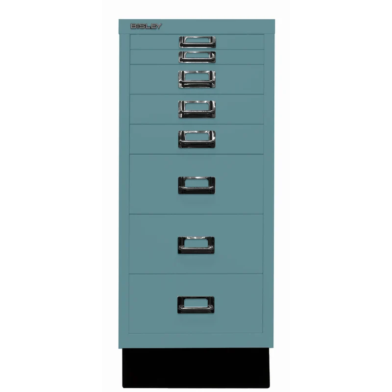 Bisley MultiDrawer™ | Inkl. Sockel, DIN A4, 8 Schubladen