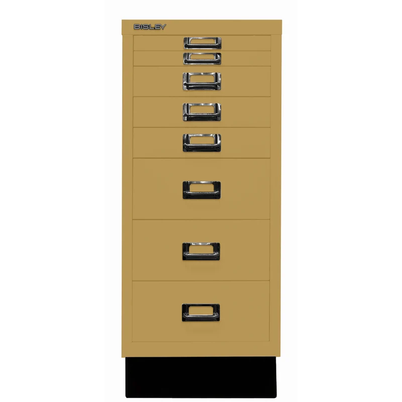 Bisley MultiDrawer™ | Inkl. Sockel, DIN A4, 8 Schubladen