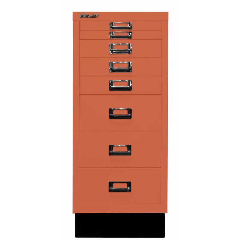 Bisley MultiDrawer™ | Inkl. Sockel, DIN A4, 8 Schubladen