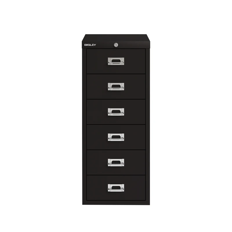 Bisley MultiDrawer™ |abschließbar, DIN A4, 6 Schubladen