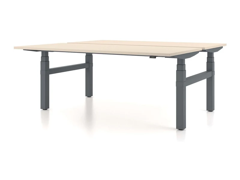 Elektrisch höhenverstellbarer Doppelschreibtisch eModel 2.0 Workbench