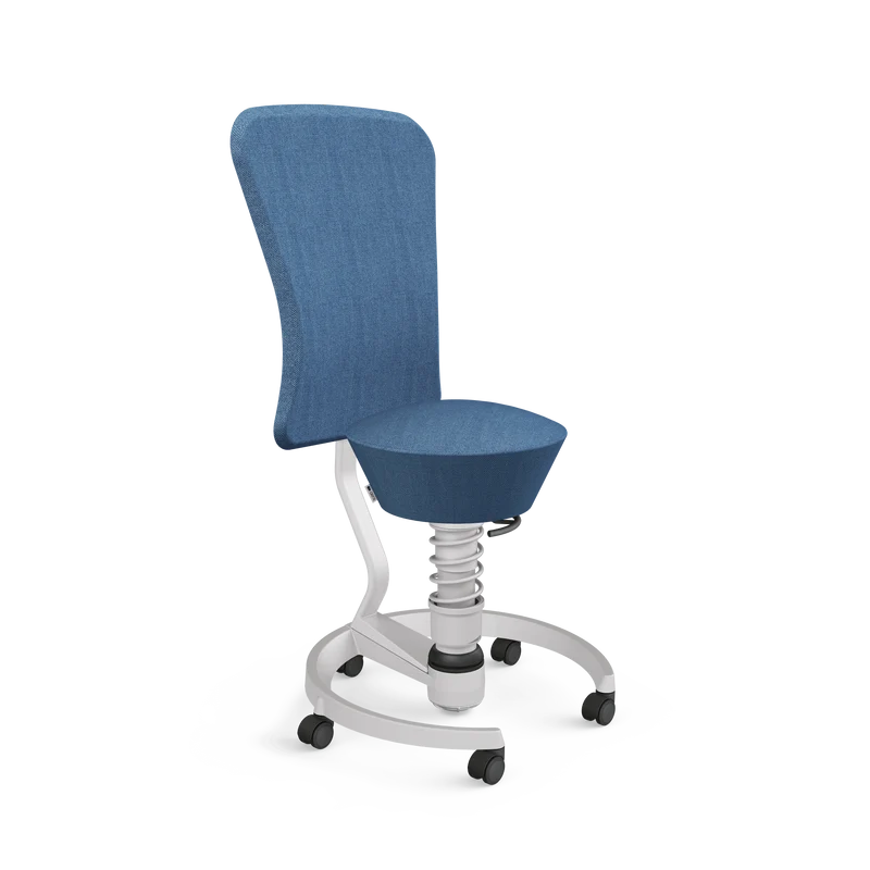 Aeris Swopper Lehne Wollmischung Capture blau meliert