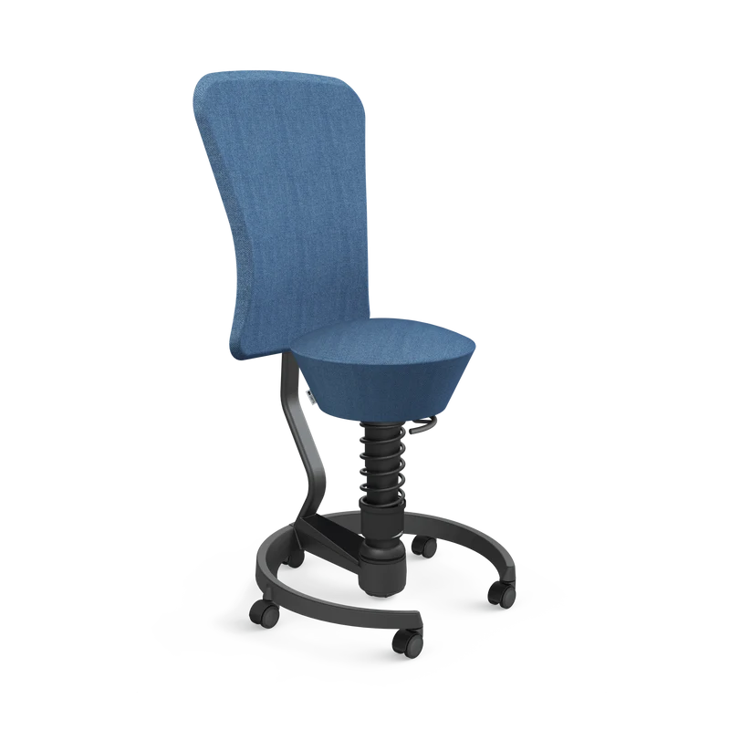 Aeris Swopper Lehne Wollmischung Capture blau meliert