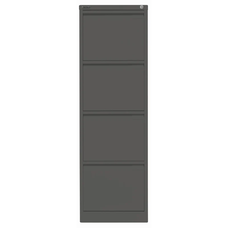 Hängeregistraturschrank | einbahnig | 4 HR-Schubladen