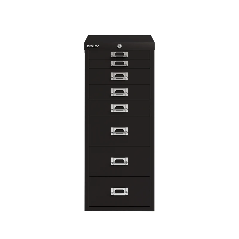 Bisley MultiDrawer™ |abschließbar, DIN A4, 8 Schubladen
