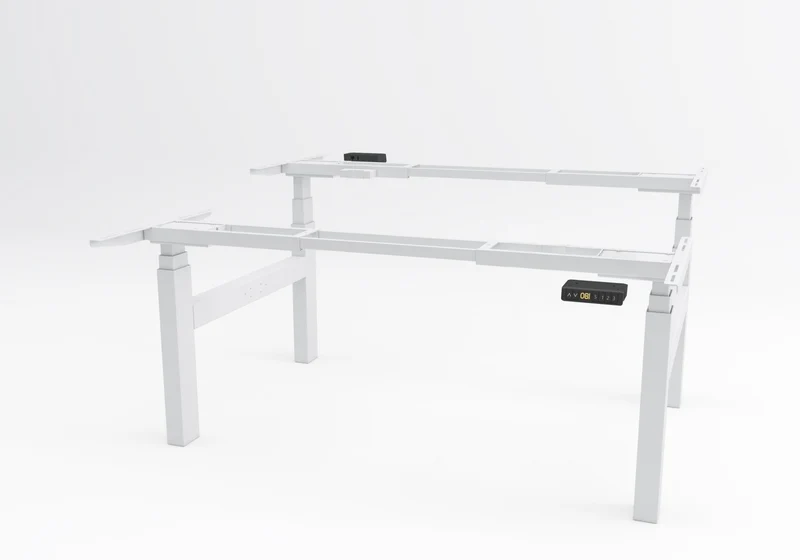 Yellow Dot · Duo – Doppelschreibtisch elektrisch höhenverstellbar