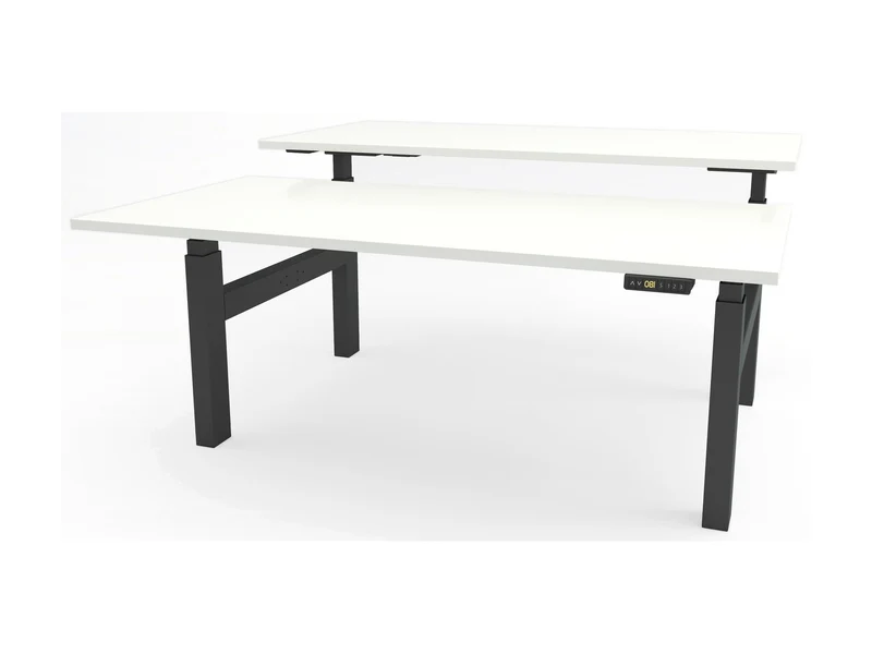 Yellow Dot · Duo – Doppelschreibtisch elektrisch höhenverstellbar