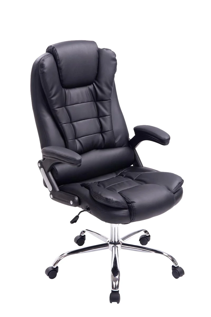 Moderner Leder-Bürostuhl THOR: Stil und Komfort in Perfektion. Und doch bequem.