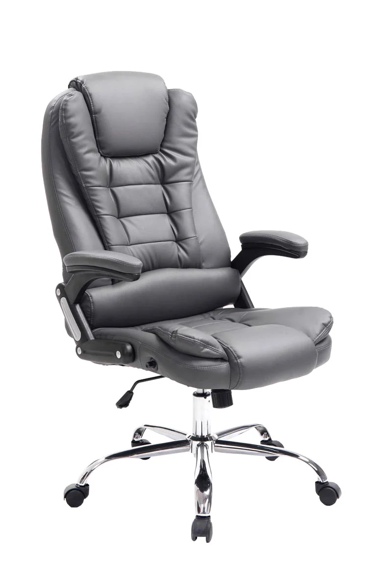 Moderner Leder-Bürostuhl THOR: Stil und Komfort in Perfektion. Und doch bequem.