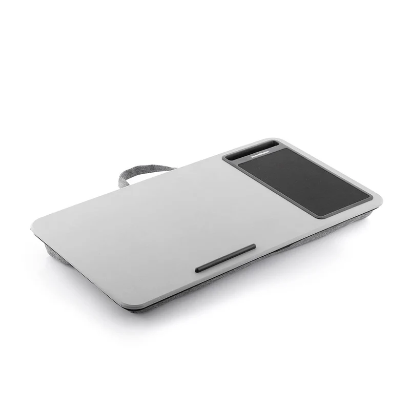 axisgo - InnovaGoods® Laptop-Schreibtisch mit XL-Sitzkissen Deskion, bequemes und ergonomisches Arbeiten oder Studieren mit Schreibtisch- und XL-Sitzkissendesign, ideal für Zuhause und Büro.