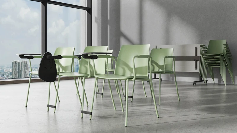 Besprechungsstuhl Polytone-L