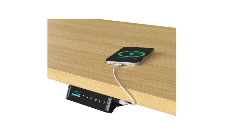 Yellow Dot · Twist 90° – Eckschreibtisch elektrisch höhenverstellbar