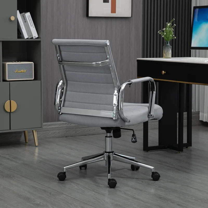 B-Ware OFFICE COMFORT LB Bürostuhl Stoff Hellgrau