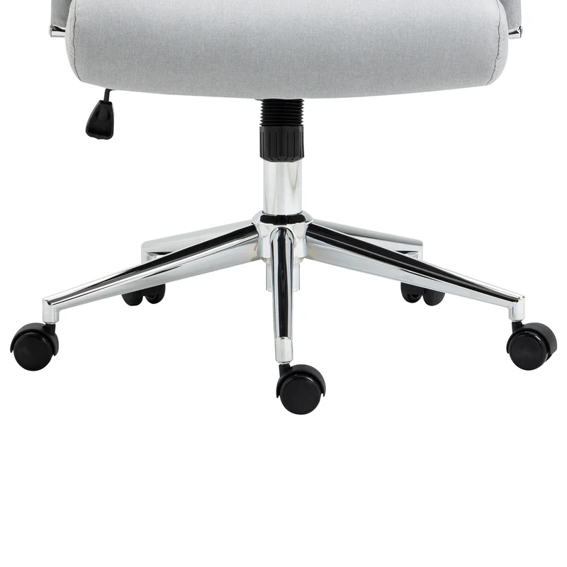 B-Ware OFFICE COMFORT LB Bürostuhl Stoff Hellgrau