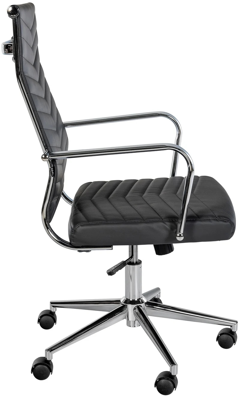Moderner Leder-Bürostuhl CANY: Stil und Komfort in Perfektion. Und doch bequem.