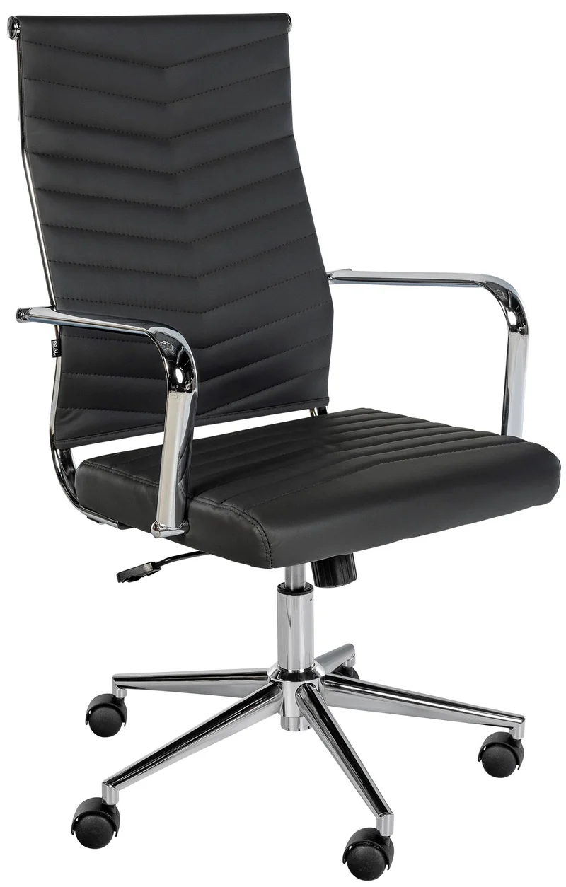 Moderner Leder-Bürostuhl CANY: Stil und Komfort in Perfektion. Und doch bequem.