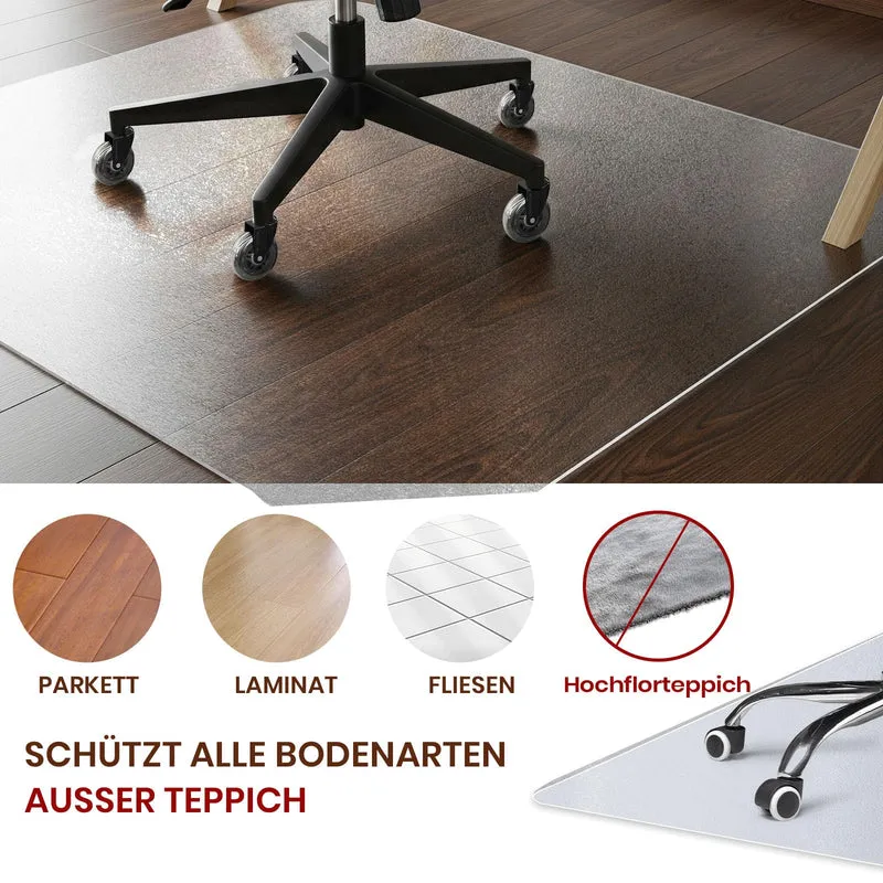 axisgo - COSYLAND Bodenschutzmatte Bürostuhl，Halbdurchsichtig，120x150cm
