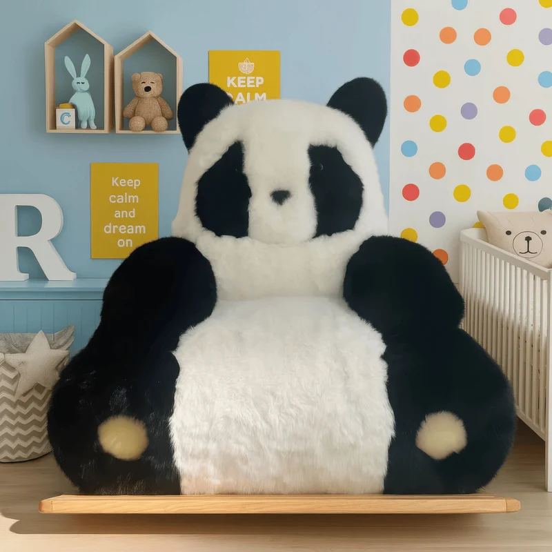 Giant Panda Nursery Rocking Chair