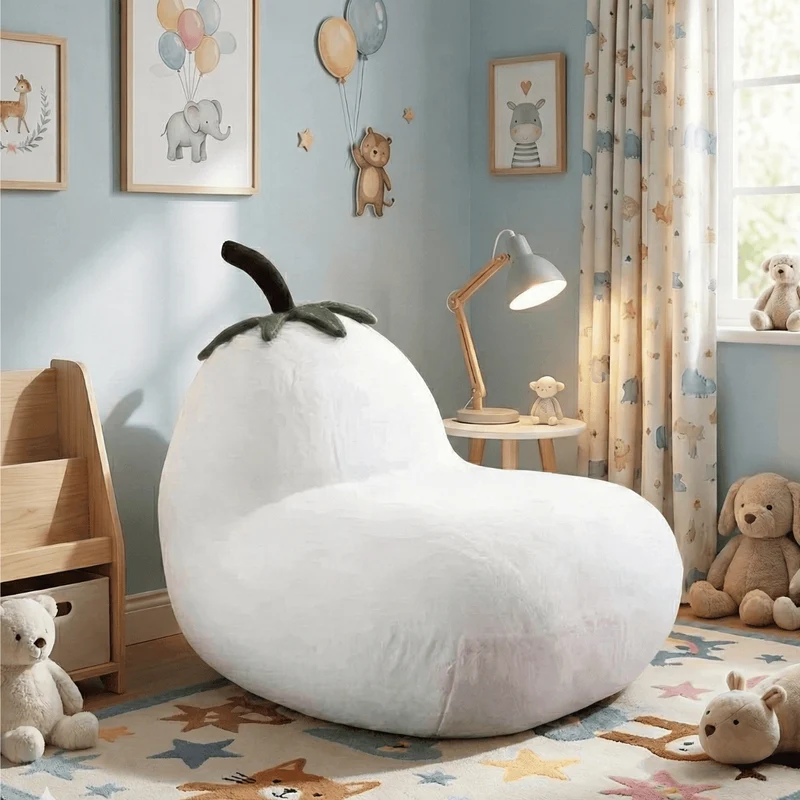 The Velvet Eggplant Chair