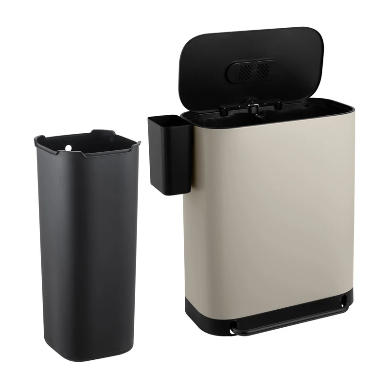 B-Ware Mülleimer MLT2X30 Taupe