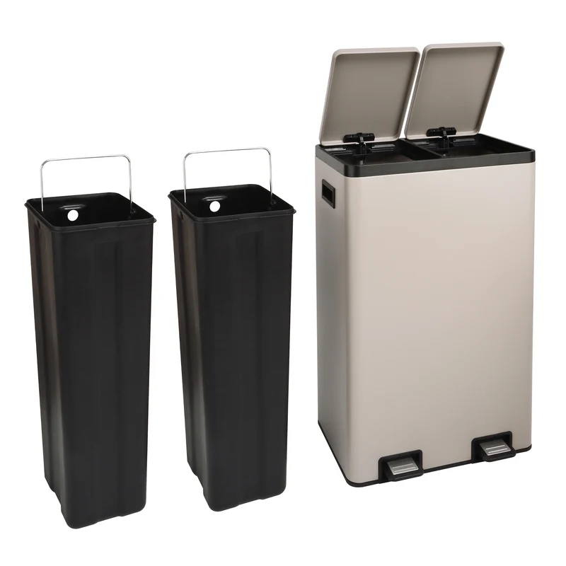 B-Ware TMH2X30 Mülleimer Taupe