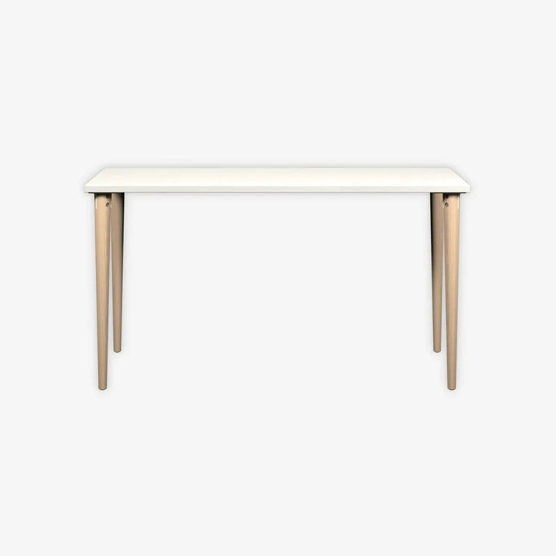 MultiDesk | 4 Eichenfüße, Maße: H 740 x B 1400 x T 600 mm