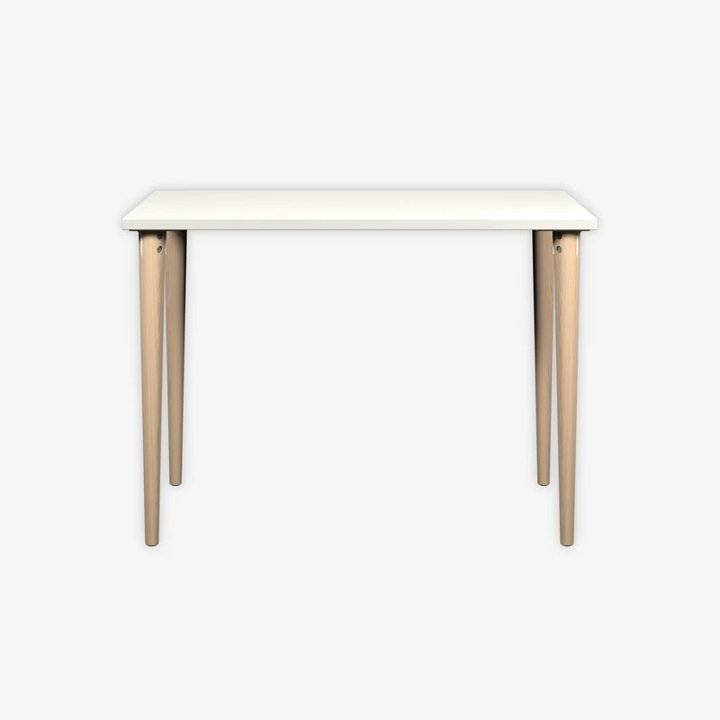 MultiDesk | 4 Eichenfüße, Maße: H 740 x B 1000 x T 600 mm
