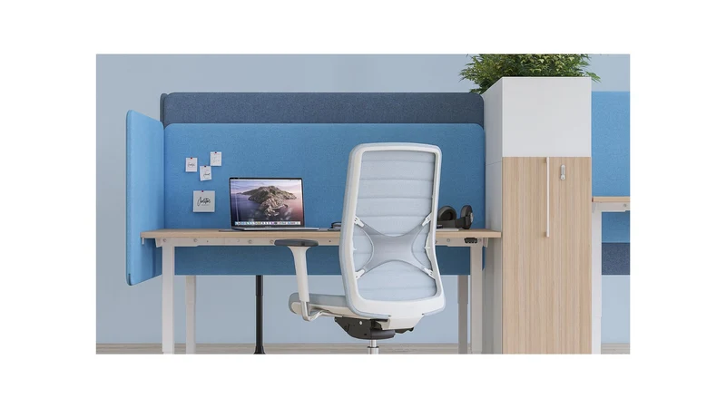 Tischtrennwand Desk760 (Seiten Paneel)