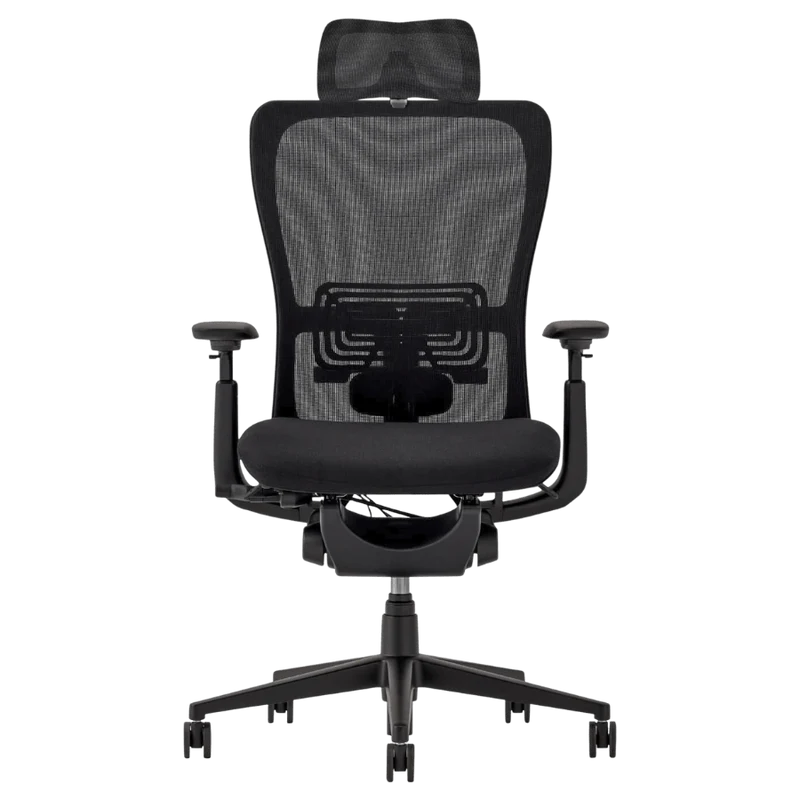 Haworth Zody Chair and OLS Headrest Bundle