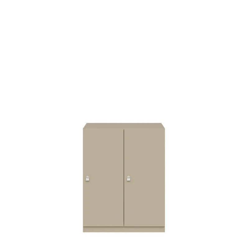 Garderobenschrank Pren | mit 2 Abteilen mit je 1 Kleiderstange | H 1018 x B 800 x T 500mm