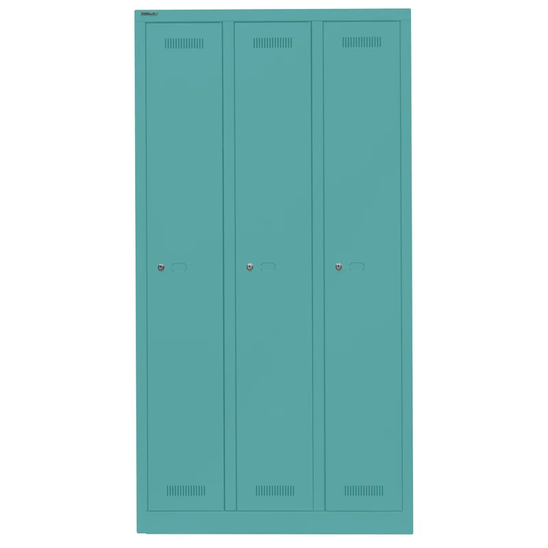 Garderobenschrank Monobloc™ | 3 Abteile