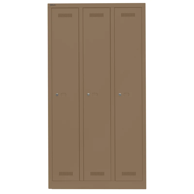 Garderobenschrank Monobloc™ | 3 Abteile