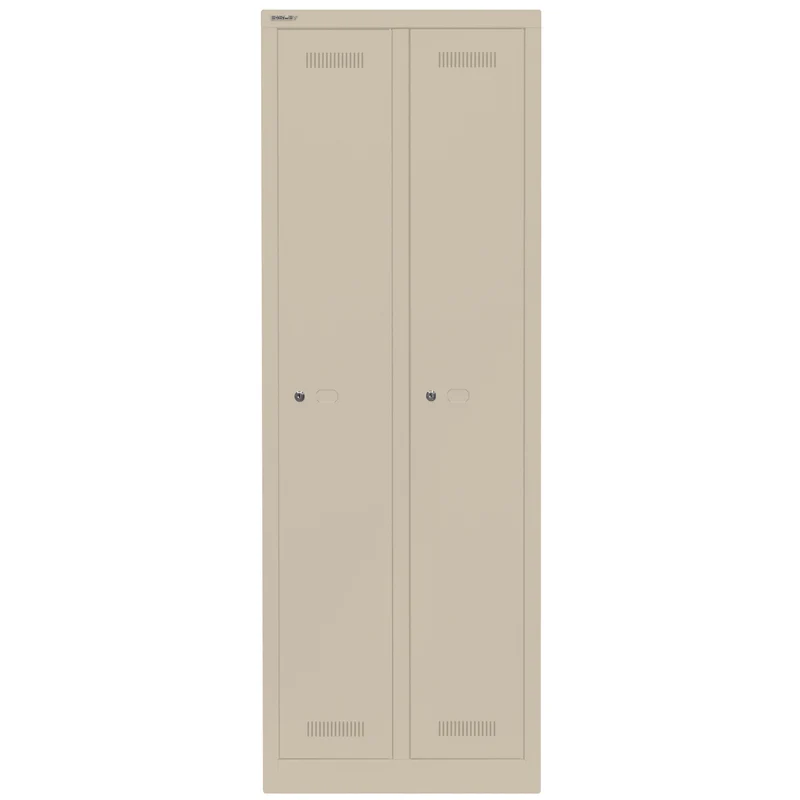Garderobenschrank Monobloc™ | 2 Abteile