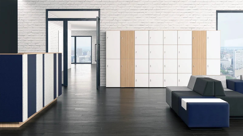 Schiebetürschrank Choice für strukturierte und moderne Büros