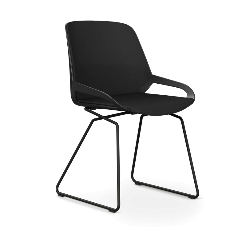 Aeris Numo Comfort Kufengestell Kunstleder Mediflex schwarz