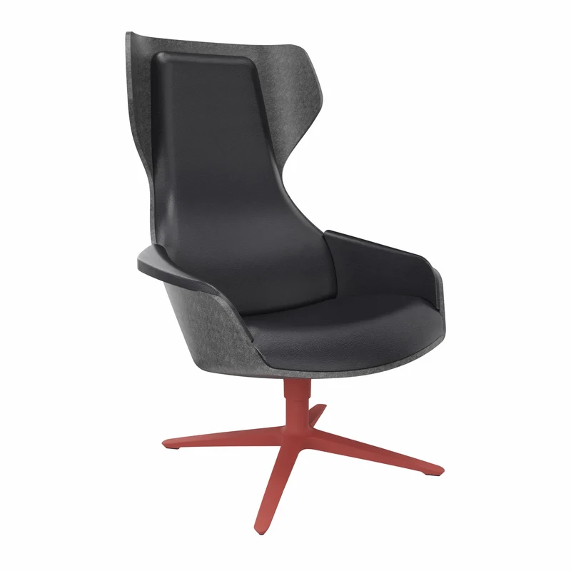 Sedus se:lounge Loungesessel Leder
