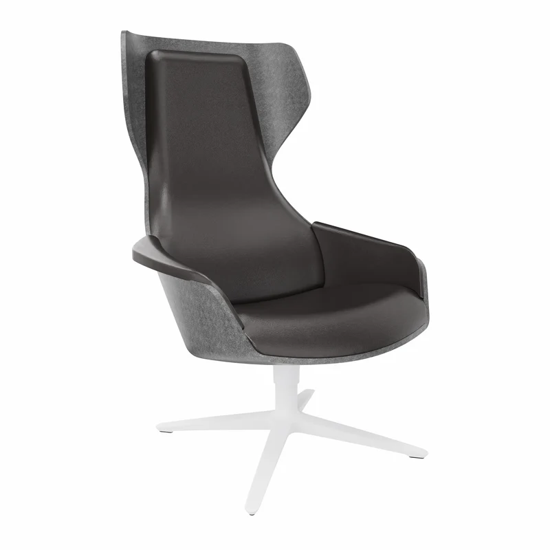 Sedus se:lounge Loungesessel Leder