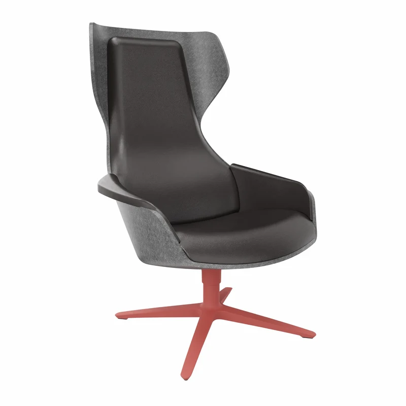 Sedus se:lounge Loungesessel Leder