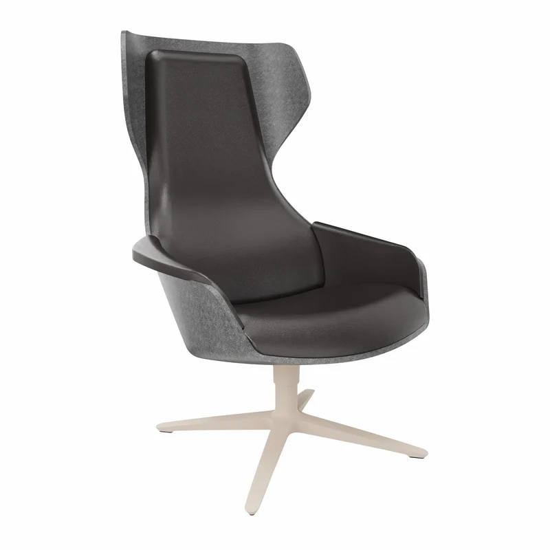 Sedus se:lounge Loungesessel Leder