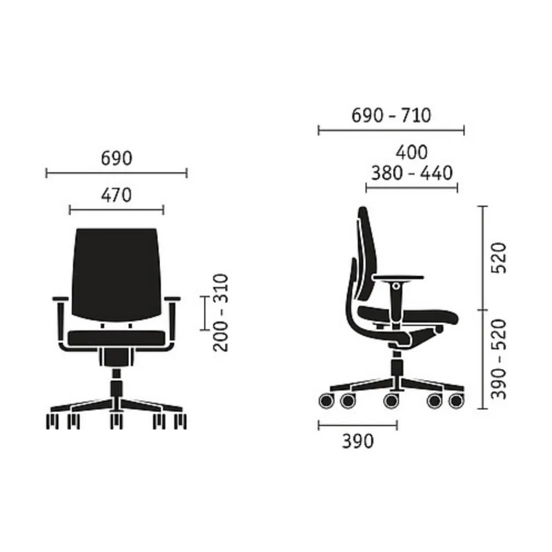Sedus Home-Office Set 3 - Das professionell ergonomische Set