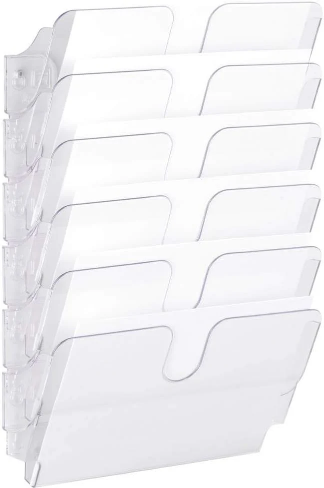 axisgo - Durable Prospektspenderset (Flexiplus 6 Querformat, A4) 1 Set, transparent, 1700014401