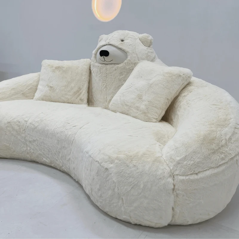 Polar Bear Couch - Luxury Arctic Bear Sofa