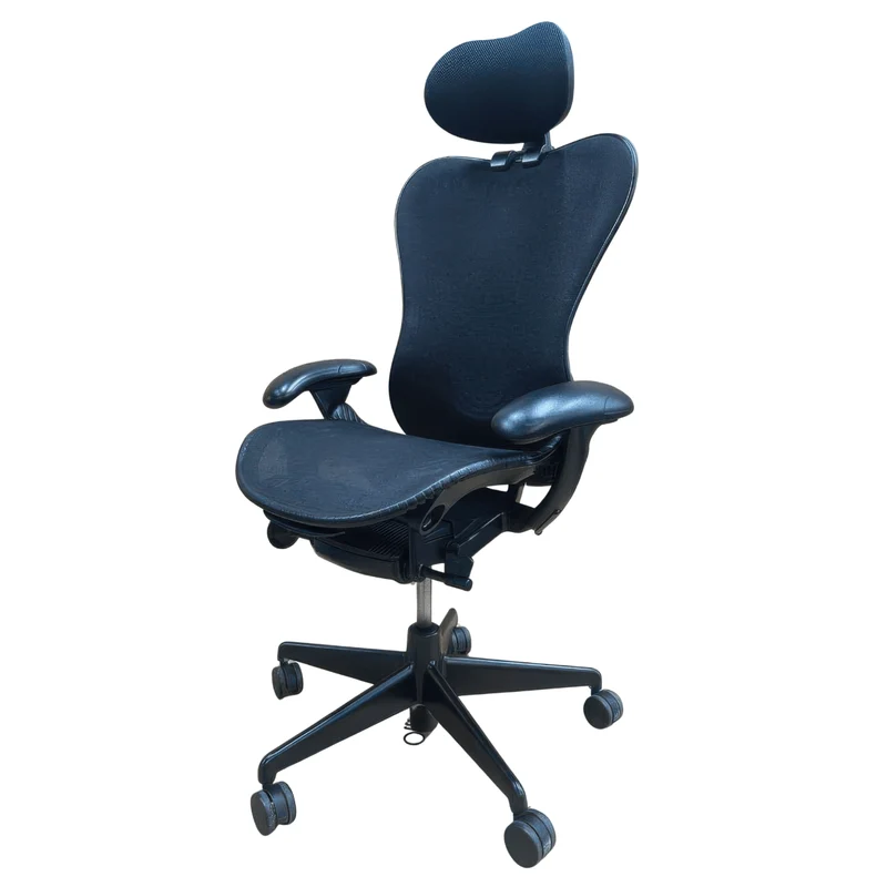 Herman Miller Mirra 2 Chair and OfficeLogixShop Headrest Bundle