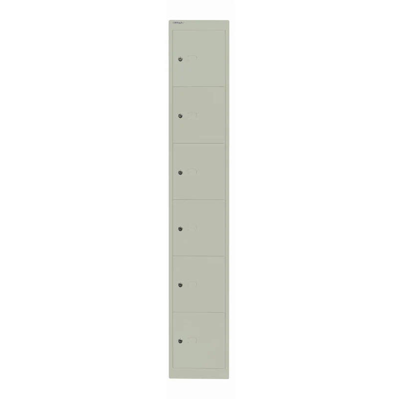 Schließfachschrank Office | 6 Fächer, Tiefe 457 mm