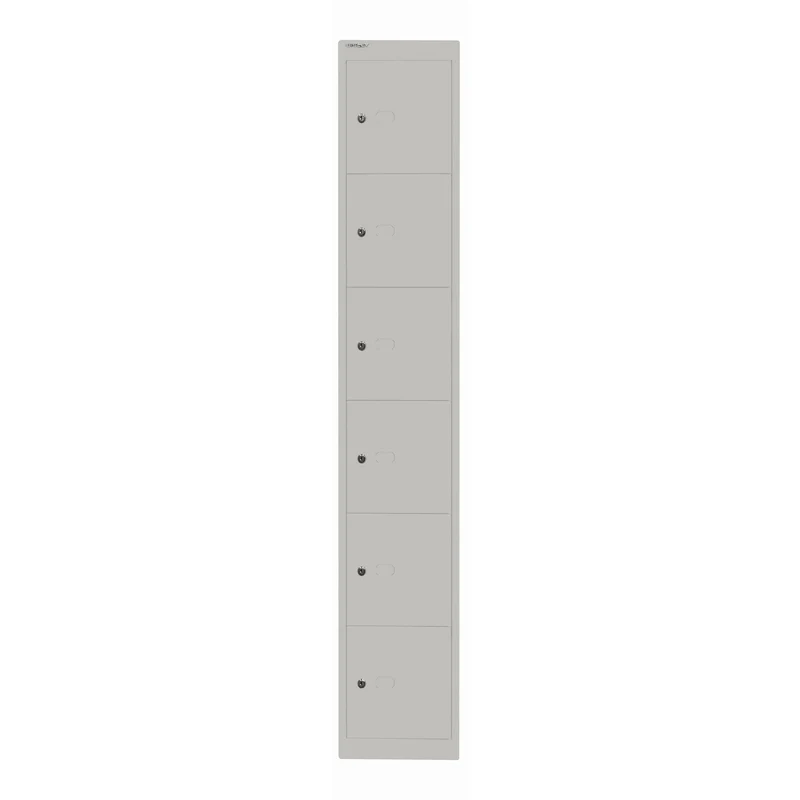 Schließfachschrank Office | 6 Fächer, Tiefe 457 mm