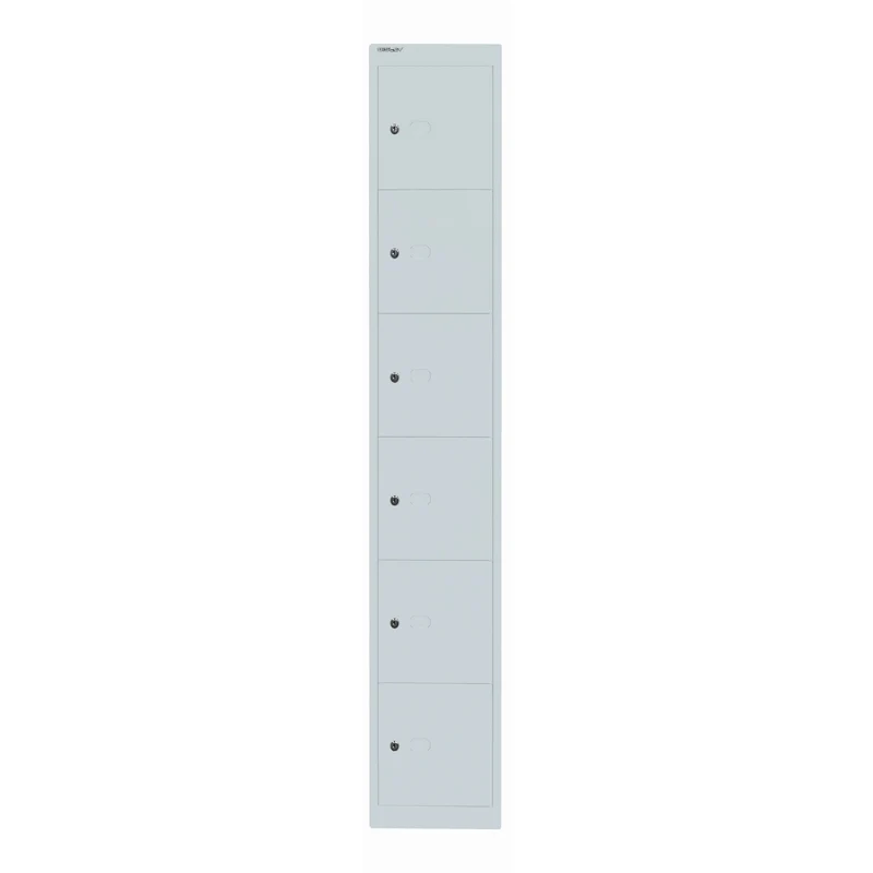 Schließfachschrank Office | 6 Fächer, Tiefe 457 mm