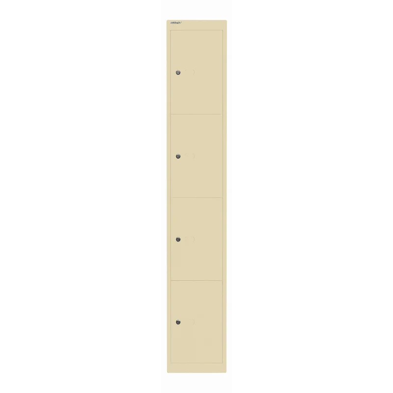 Schließfachschrank Office | 4 Fächer, Tiefe 457 mm