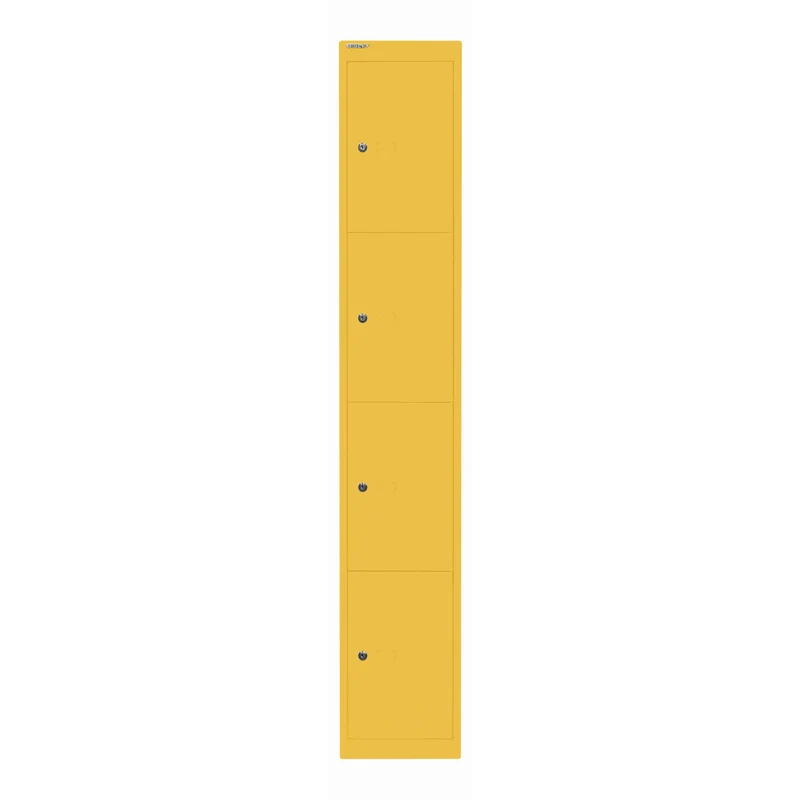 Schließfachschrank Office | 4 Fächer, Tiefe 457 mm