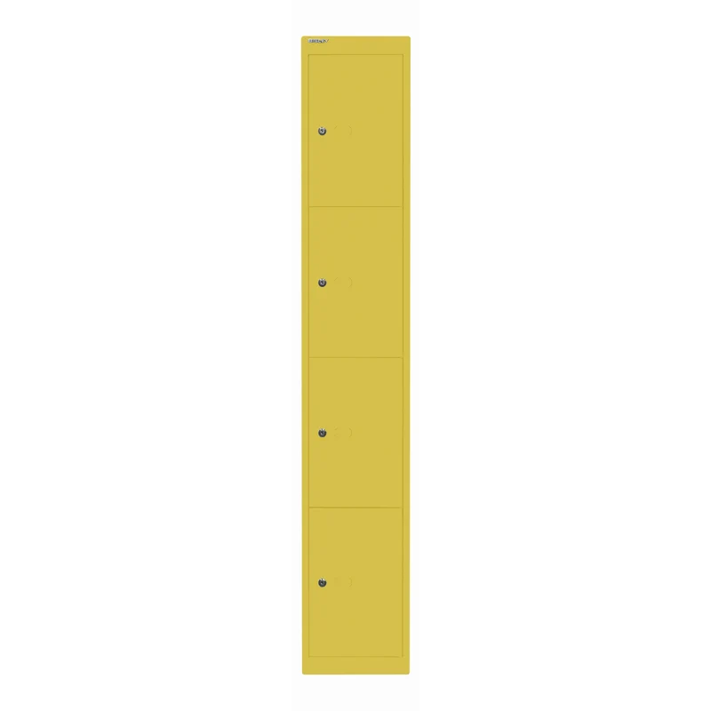 Schließfachschrank Office | 4 Fächer, Tiefe 457 mm